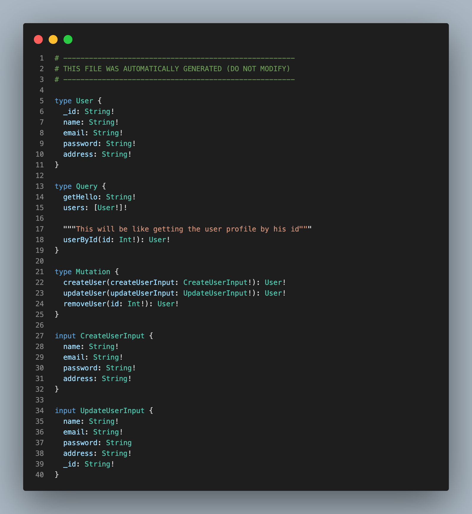 image9 - schema.gql file